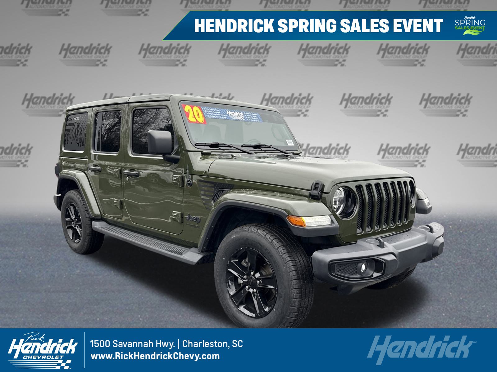 Used 2020 Jeep Wrangler Unlimited Sahara