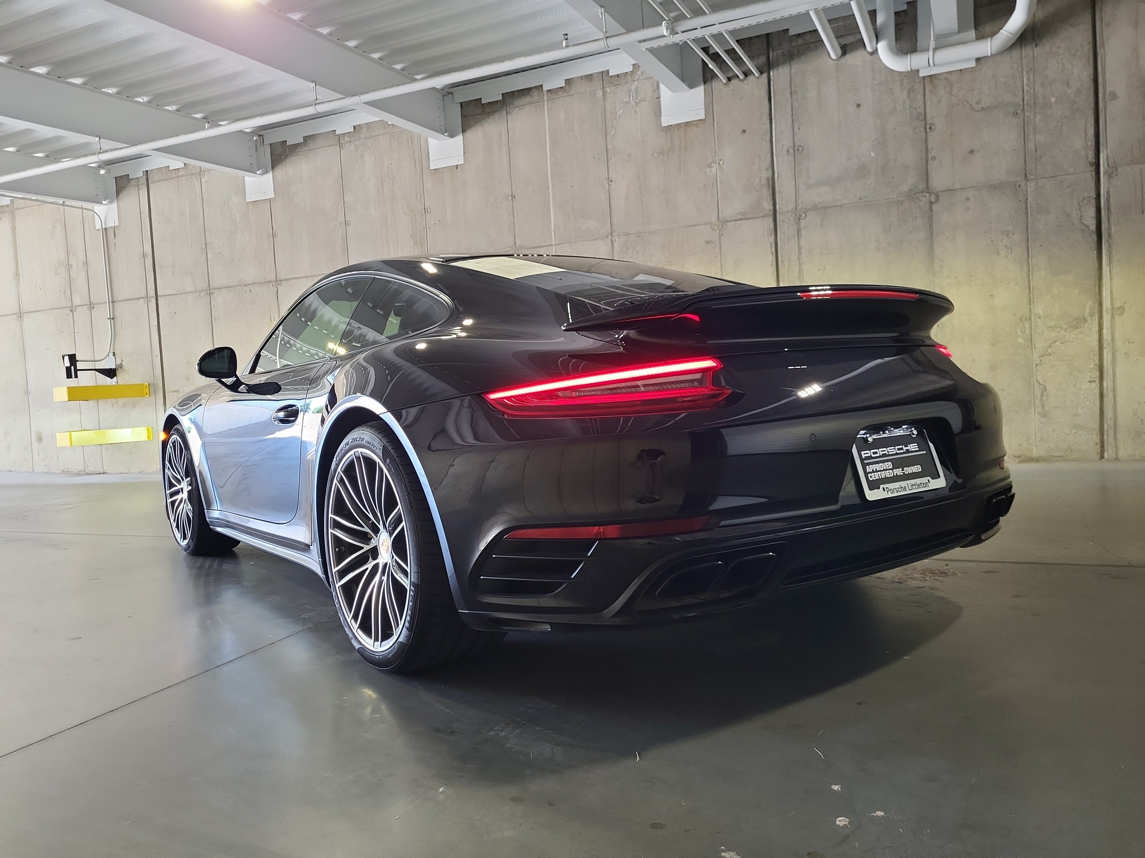 Certified 2019 Porsche 911 Turbo S AWD/4WD image 3