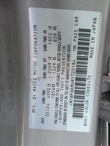Used 2024 MAZDA MAZDA3 s FWD image 27