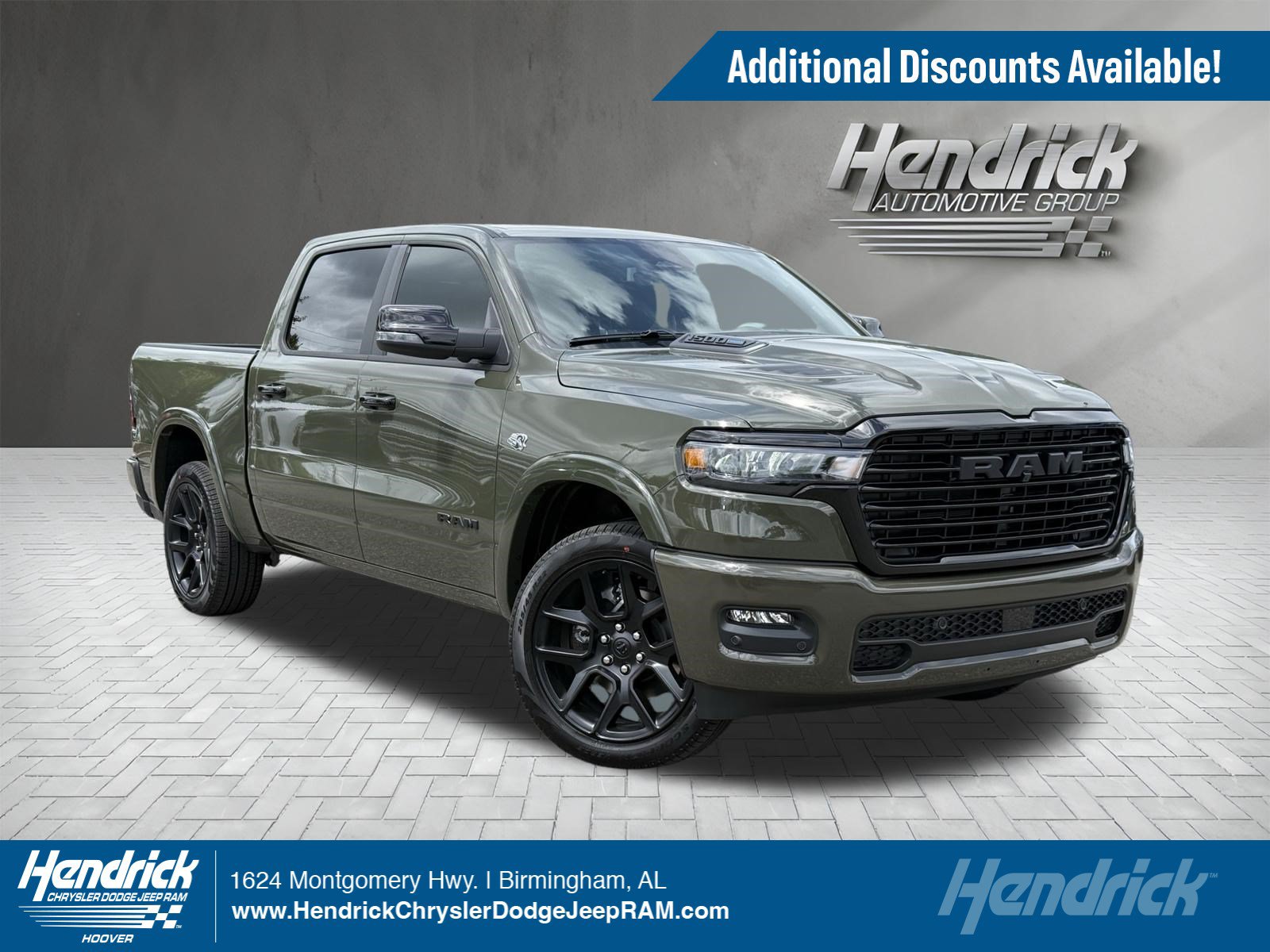 New 2026 RAM 1500 Laramie w/ Night Edition AWD/4WD image 1
