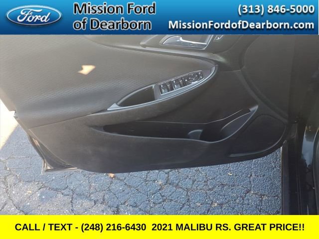 Used 2021 Chevrolet Malibu RS w/ LPO, Convenience Package 2 image 12