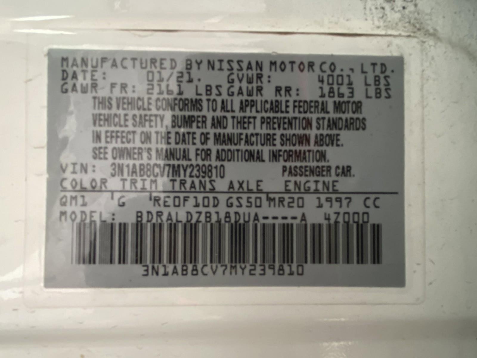 Used 2021 Nissan Sentra SV image 28