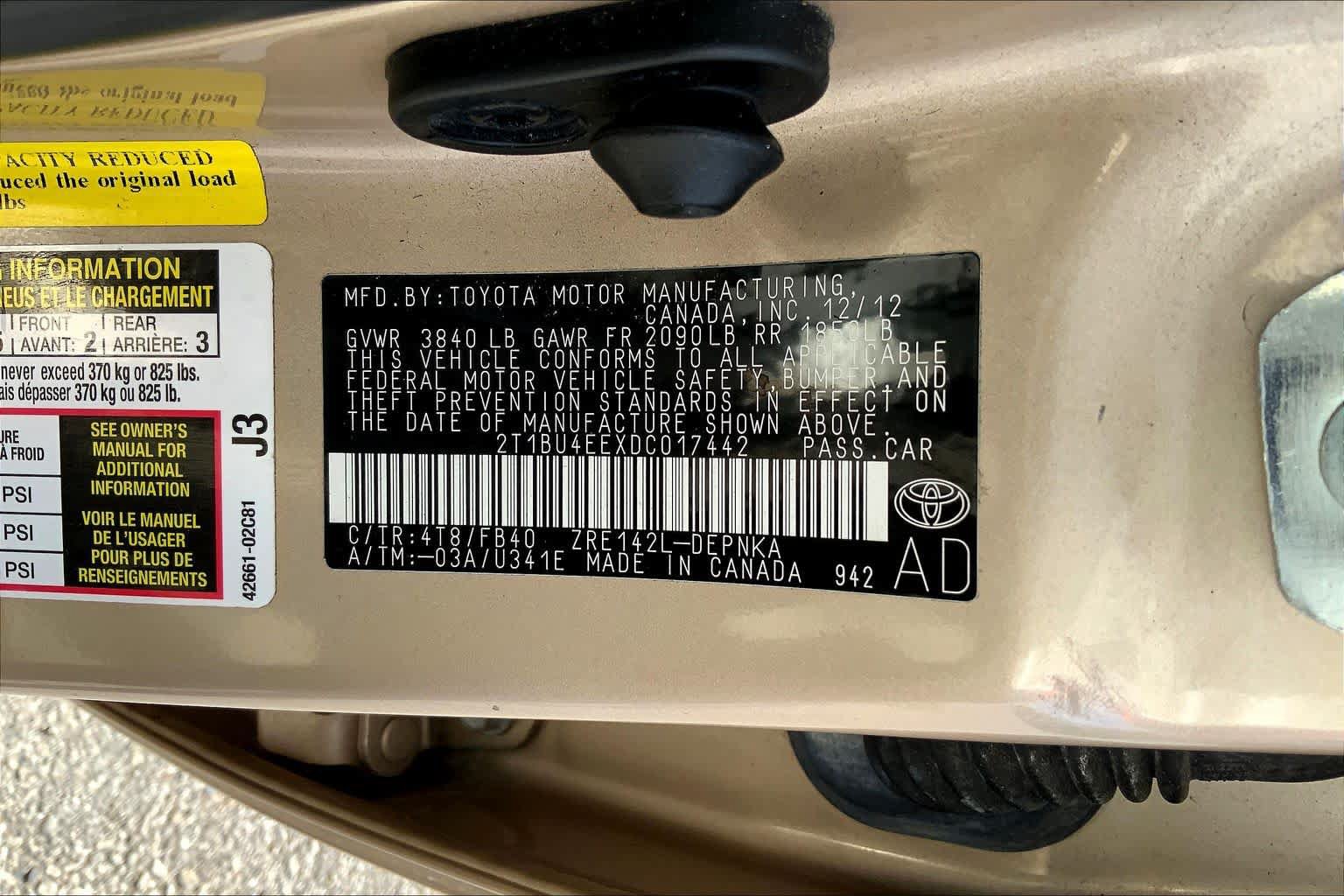 Used 2013 Toyota Corolla LE FWD image 34