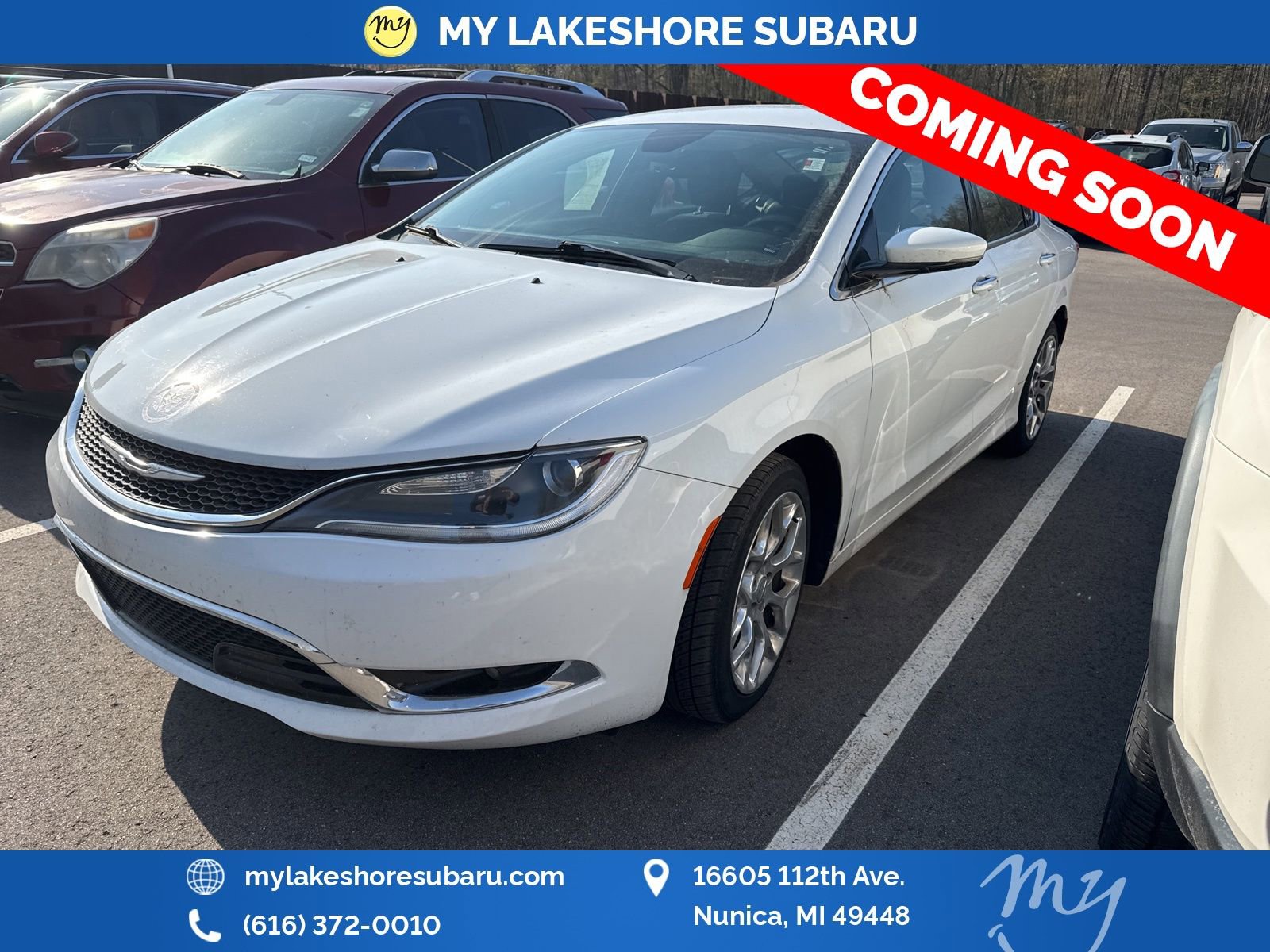 Used 2015 Chrysler 200 C w/ Navigation & Sound Group I AWD/4WD image 3