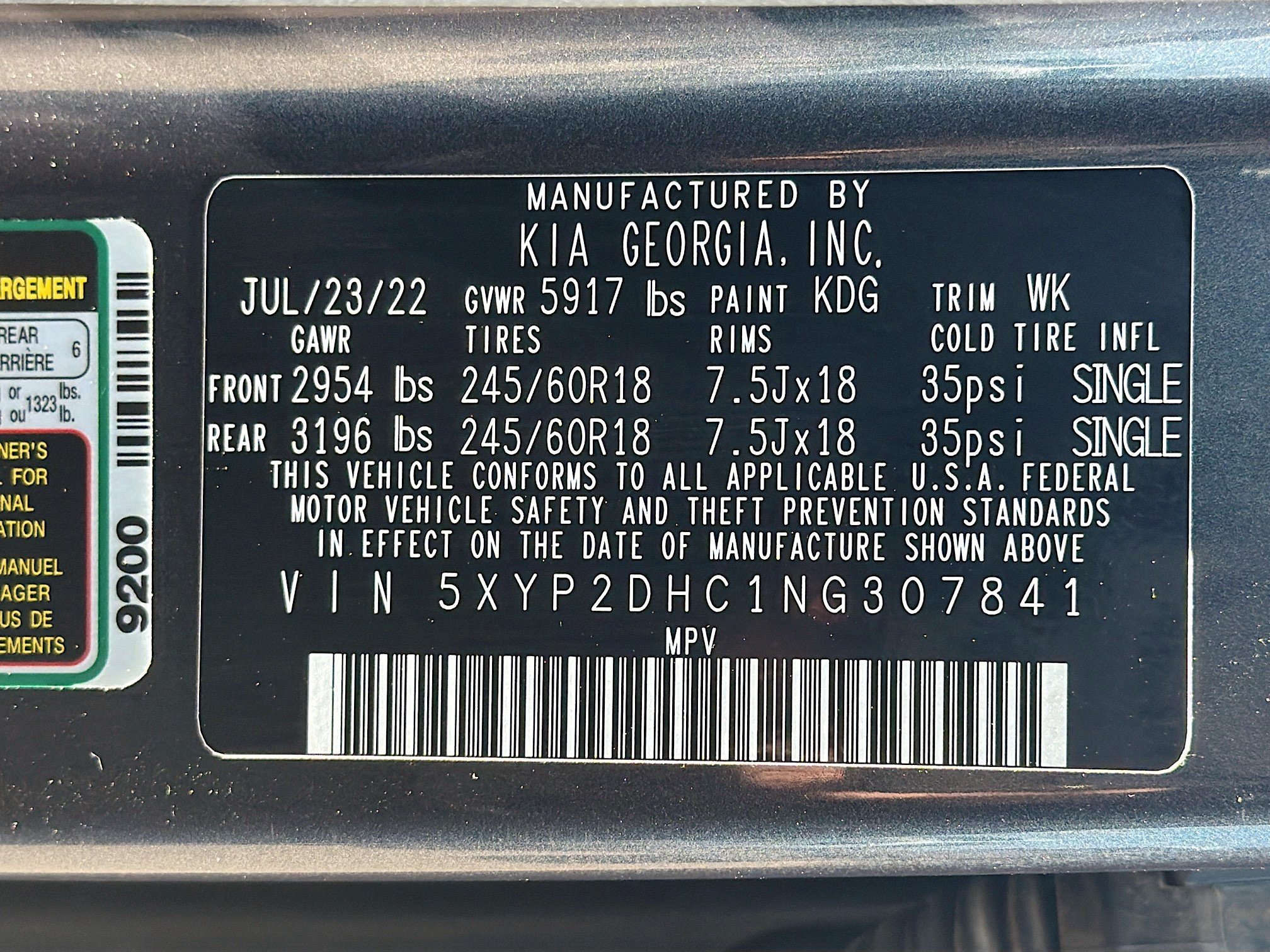 Used 2022 Kia Telluride LX AWD/4WD image 12
