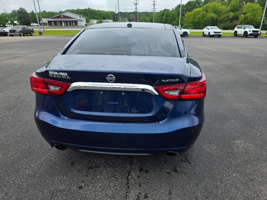 Used 2016 Nissan Maxima Platinum w/ Interior Lighting Package FWD image 4