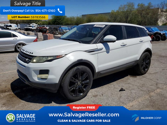 Used 2014 Land Rover Range Rover Evoque Pure Premium
