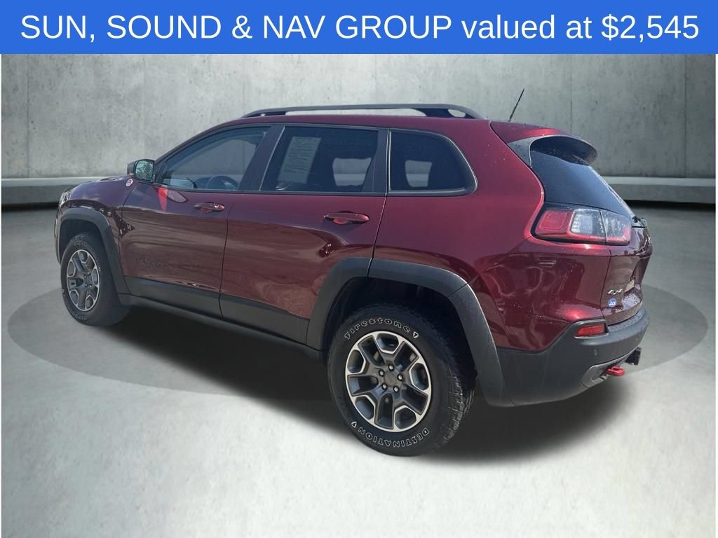 Used 2021 Jeep Cherokee Trailhawk w/ Sun, Sound & Nav Group AWD/4WD image 4