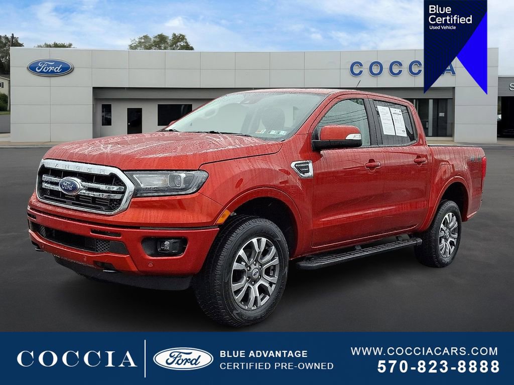 Certified 2019 Ford Ranger Lariat w/ Trailer Tow Package AWD/4WD video 1