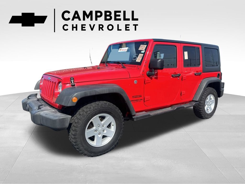 Used 2016 Jeep Wrangler Unlimited Sport w/ Quick Order Package 24S