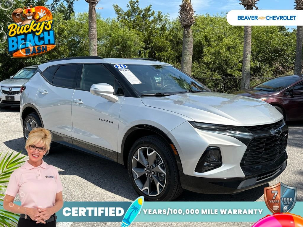 Used 2021 Chevrolet Blazer RS w/ Enhanced Convenience Package FWD image 9