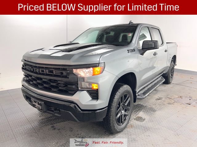 New 2026 Chevrolet Silverado 1500 Custom Trail Boss w/ Dark Appearance Package image 1