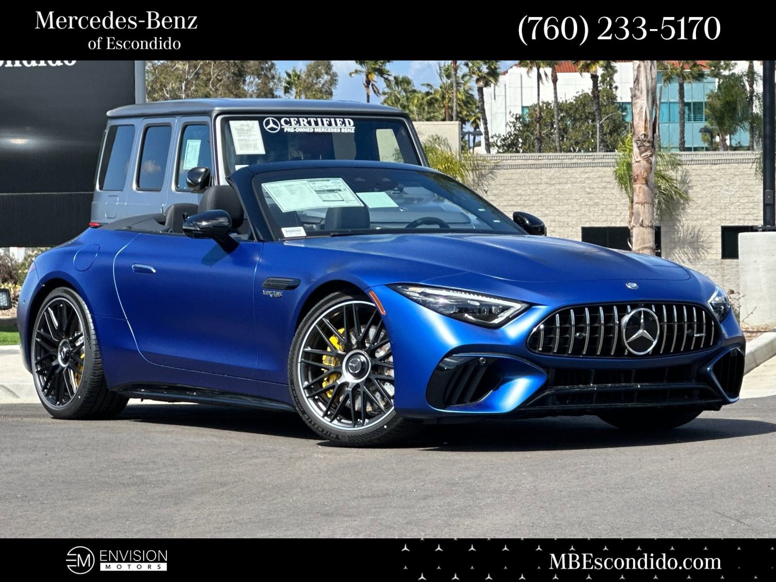 New 2025 Mercedes-Benz SL 55 AMG 4MATIC image 1