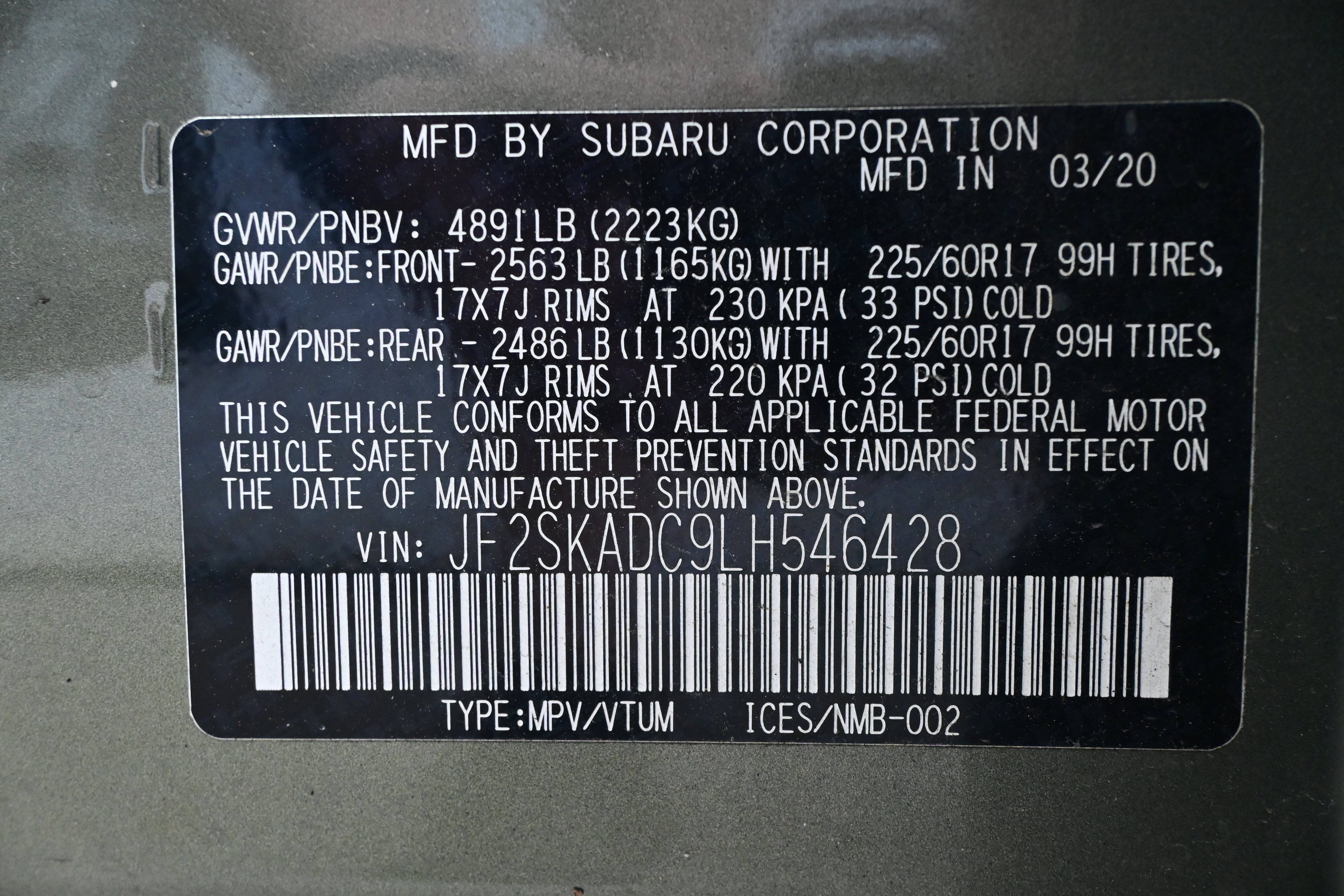 Used 2020 Subaru Forester w/ Alloy Wheel Package AWD/4WD image 17