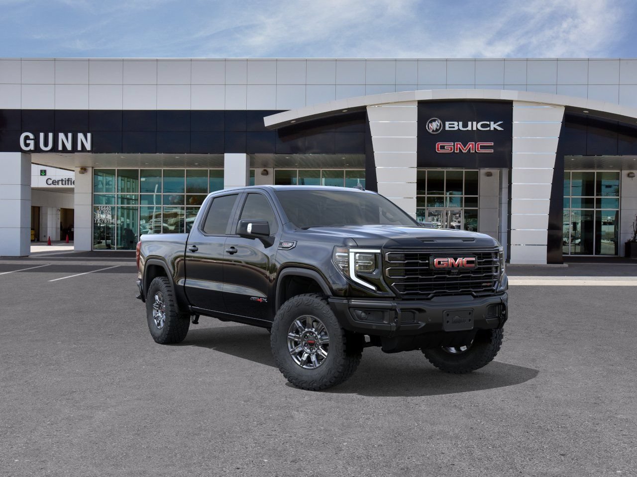 New 2026 GMC Sierra 1500 AT4X w/ LPO, Black Badging Package