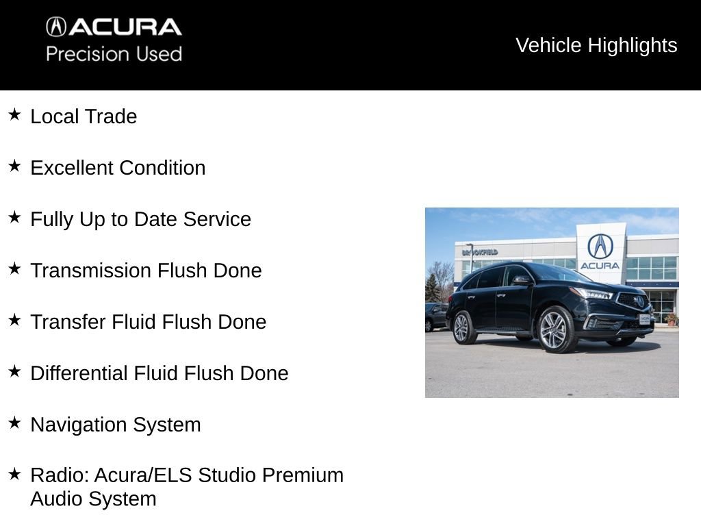 Certified 2018 Acura MDX w/ Advance & Entertainment image 5