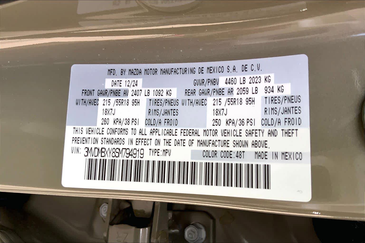 Certified 2025 MAZDA CX-30 Carbon image 35