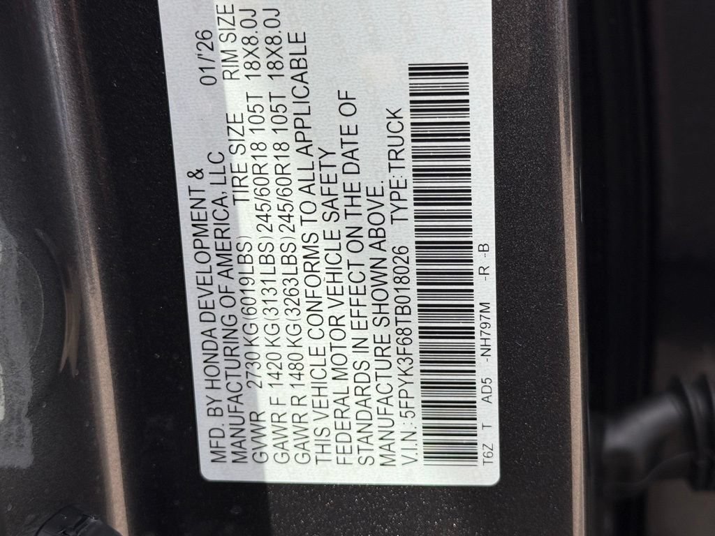 Certified 2026 Honda Ridgeline TrailSport image 29