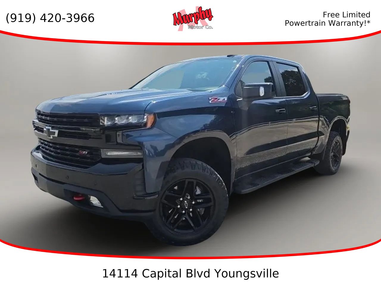 Used 2020 Chevrolet Silverado 1500 LT Trail Boss AWD/4WD image 1