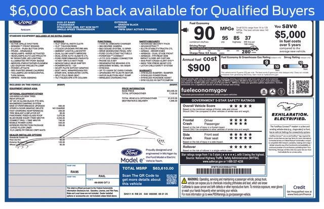 New 2025 Ford Mustang Mach-E GT image 5