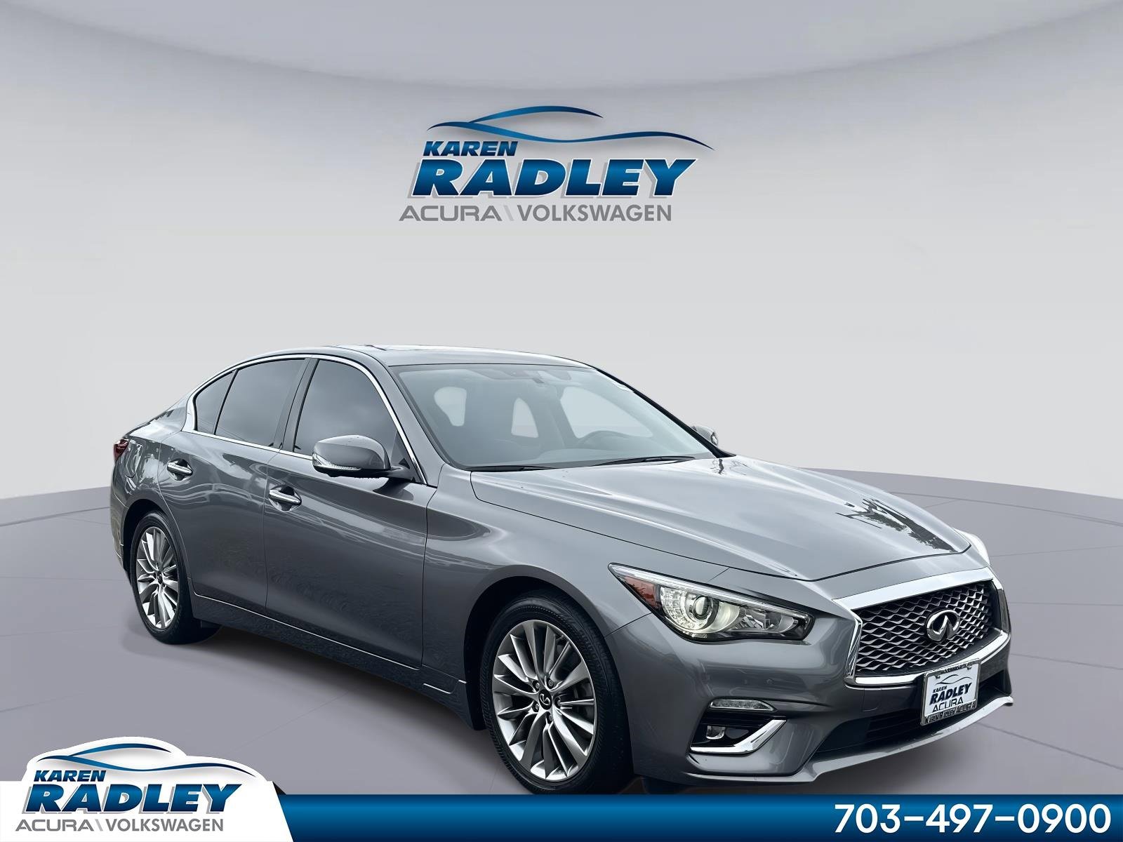 Used 2023 INFINITI Q50 Luxe w/ Cargo Package