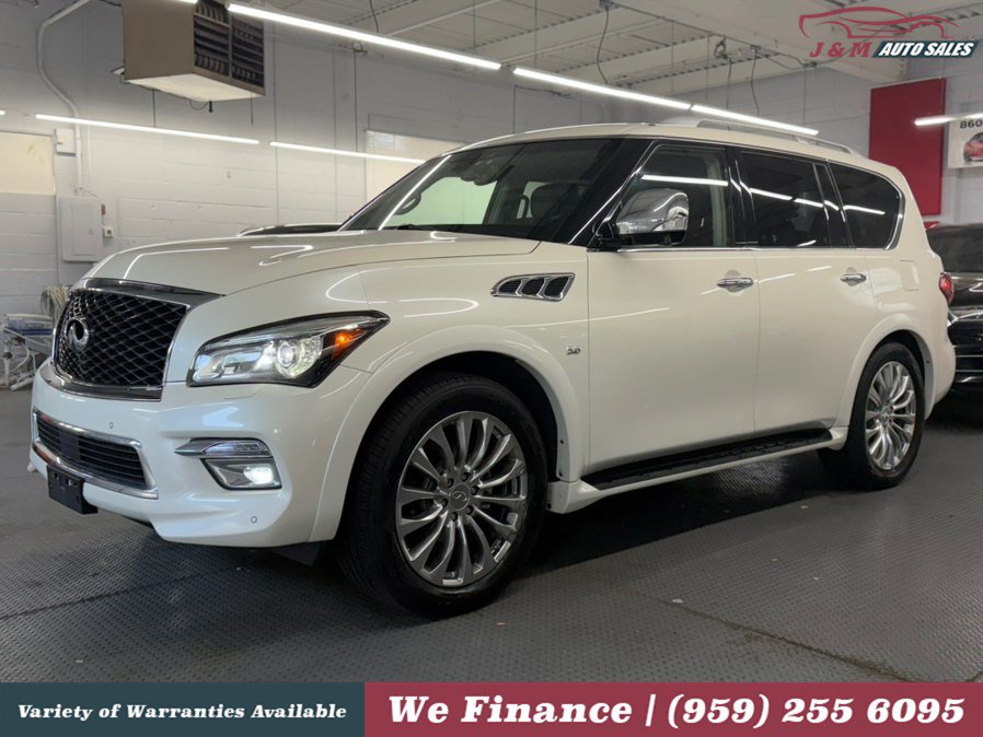 Used 2017 INFINITI QX80 4WD w/ Deluxe Technology Package image 1