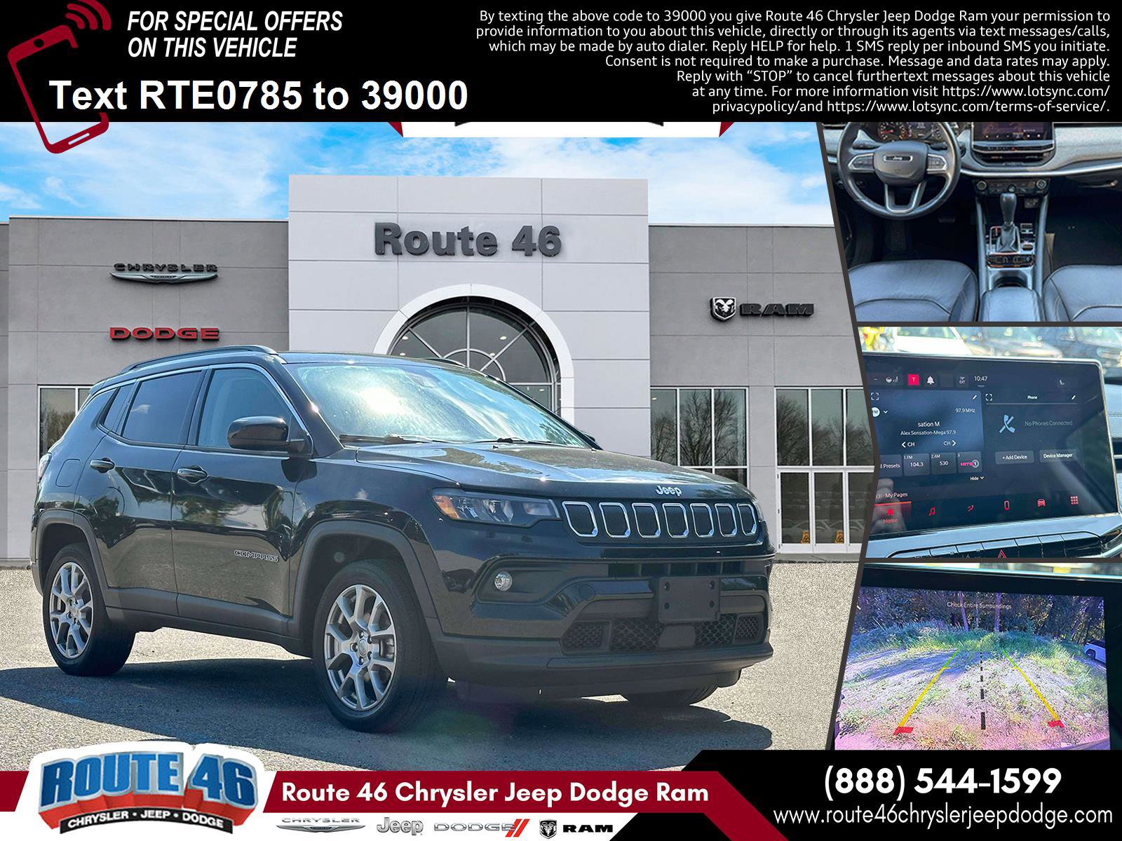 Used 2022 Jeep Compass Latitude w/ Sun and Sound Group
