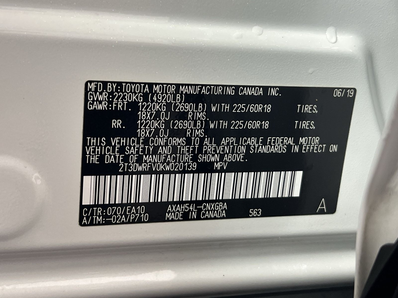Used 2019 Toyota RAV4 Limited AWD/4WD image 30