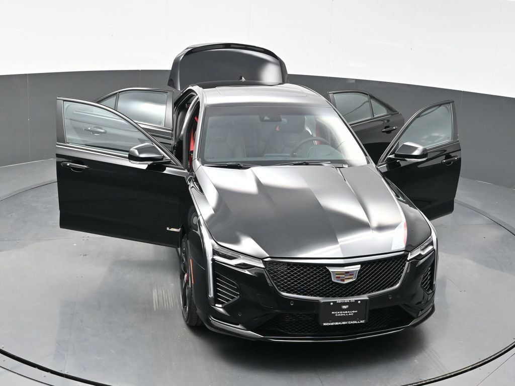 New 2025 Cadillac CT4 V w/ LPO, Red Accent Package AWD/4WD image 25