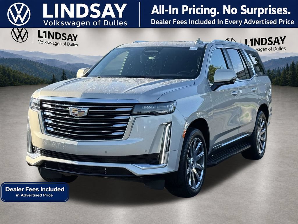 Used 2021 Cadillac Escalade Premium Luxury Platinum w/ Heavy-Duty Trailer Package AWD/4WD image 4