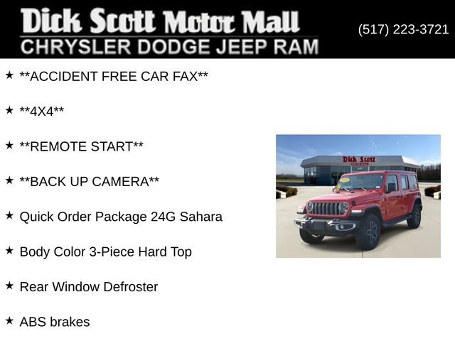 Used 2024 Jeep Wrangler Sahara image 8