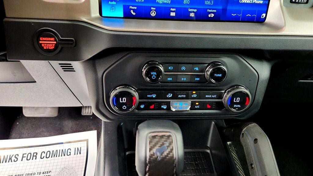 Used 2024 Ford Bronco Raptor w/ Interior Carbon Fiber Pack 6 AWD/4WD image 17