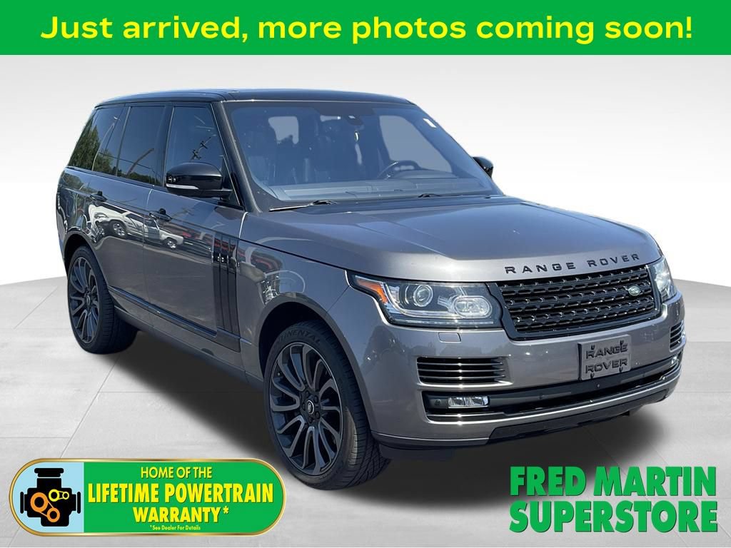 Used 2016 Land Rover Range Rover Supercharged AWD/4WD image 1
