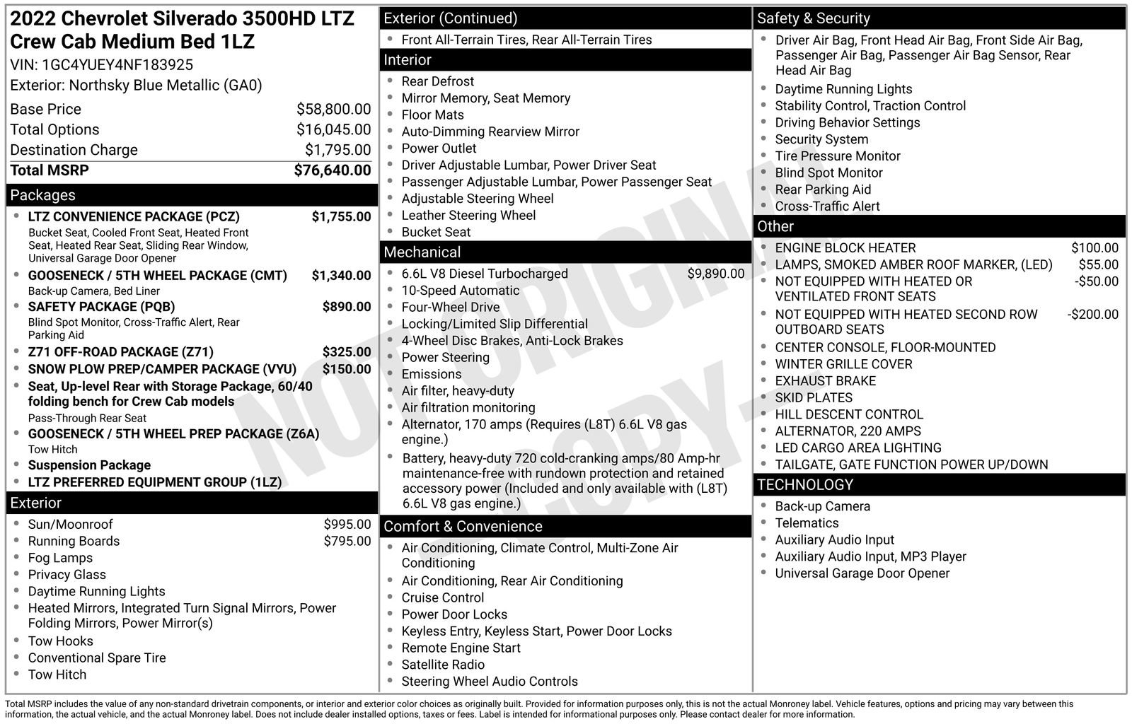Used 2022 Chevrolet Silverado 3500 LTZ w/ LTZ Convenience Package image 4