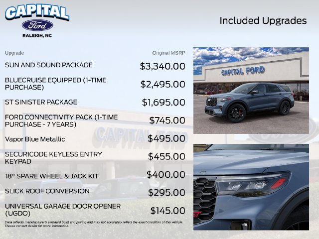 New 2027 Ford Explorer ST w/ Sun And Sound Package AWD/4WD image 5