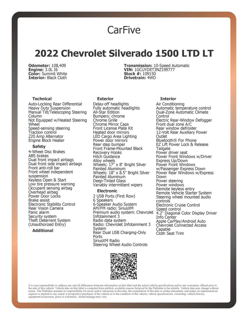 Used 2022 Chevrolet Silverado 1500 LT image 32