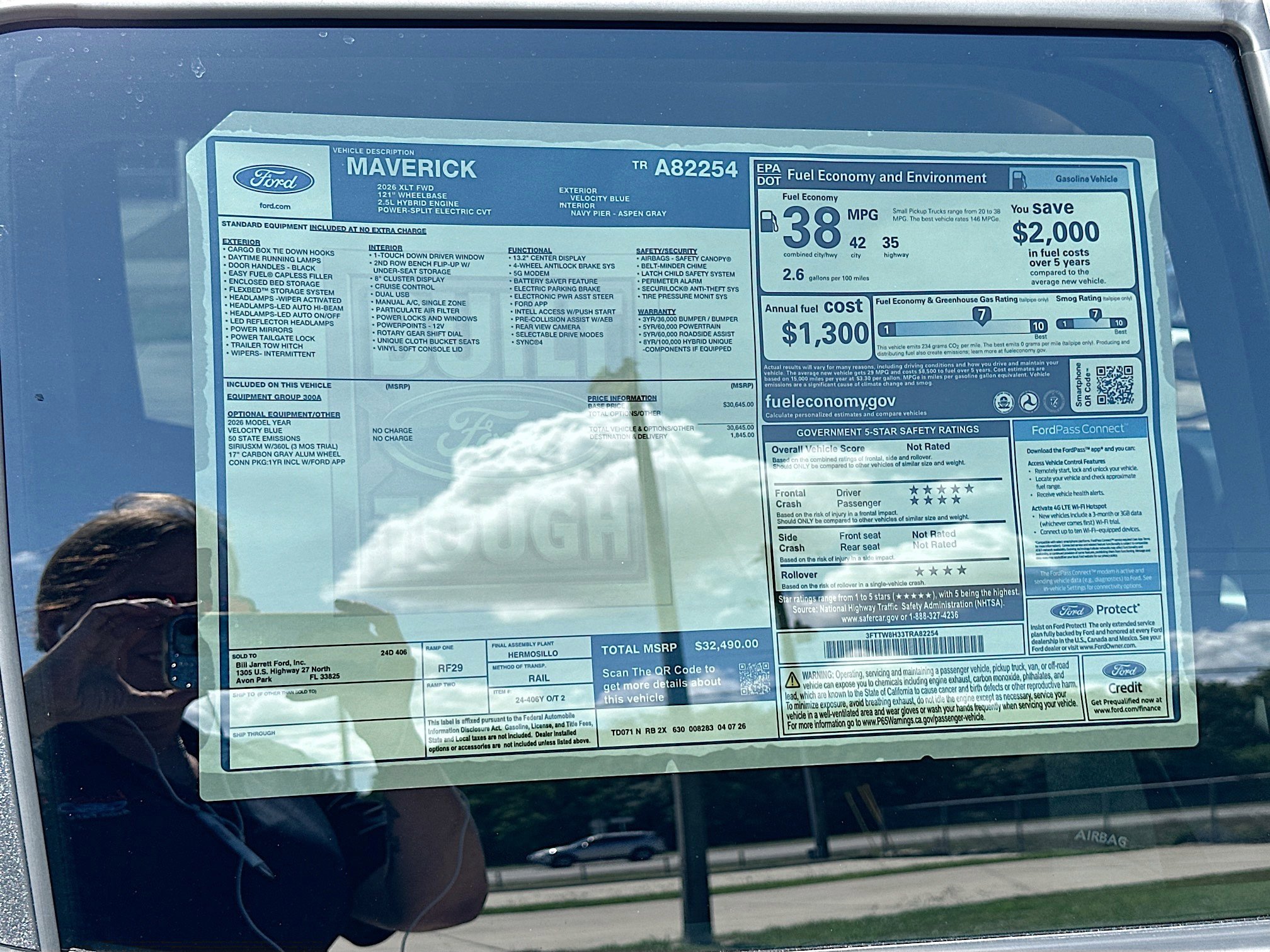 New 2026 Ford Maverick XLT FWD image 17