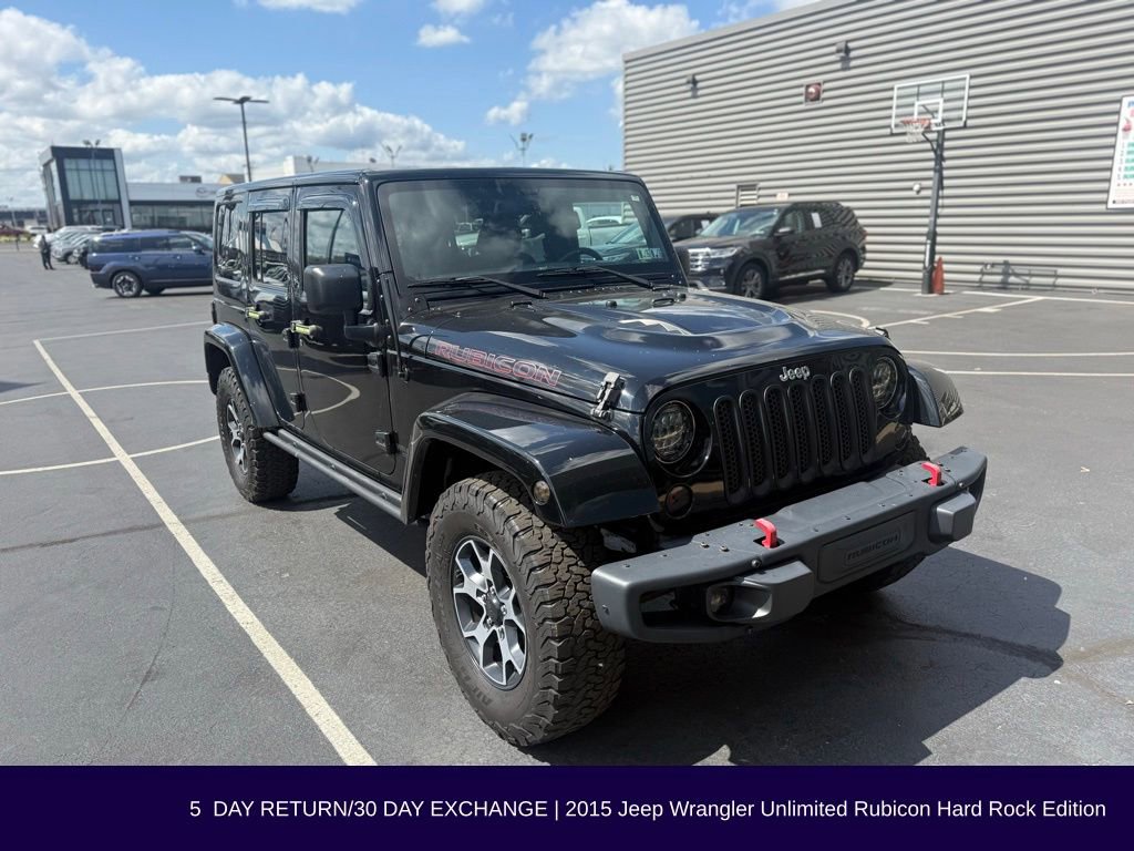 Used 2015 Jeep Wrangler Unlimited Rubicon