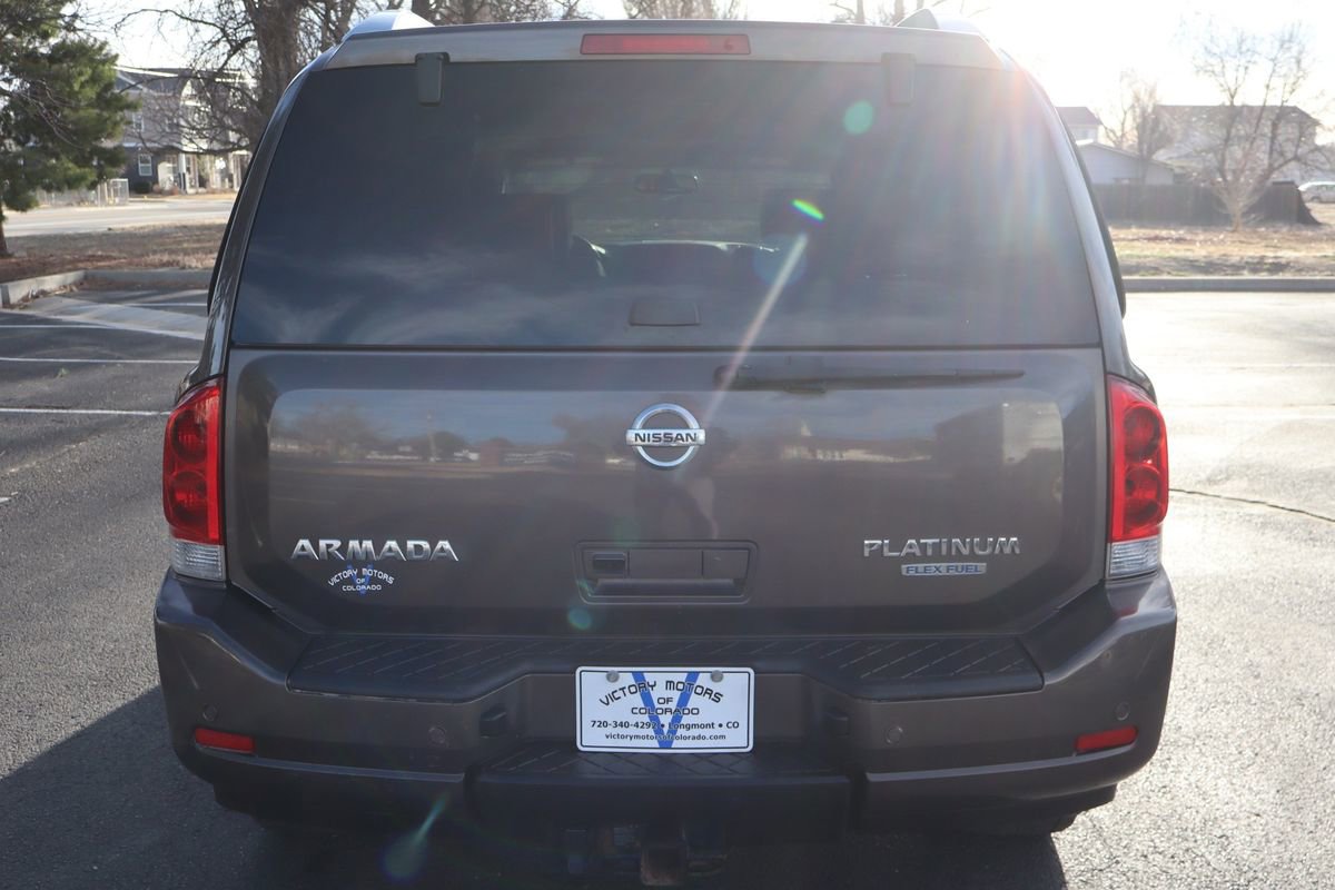 Used 2014 Nissan Armada Platinum w/ 2nd Row Captain Seat Package image 6