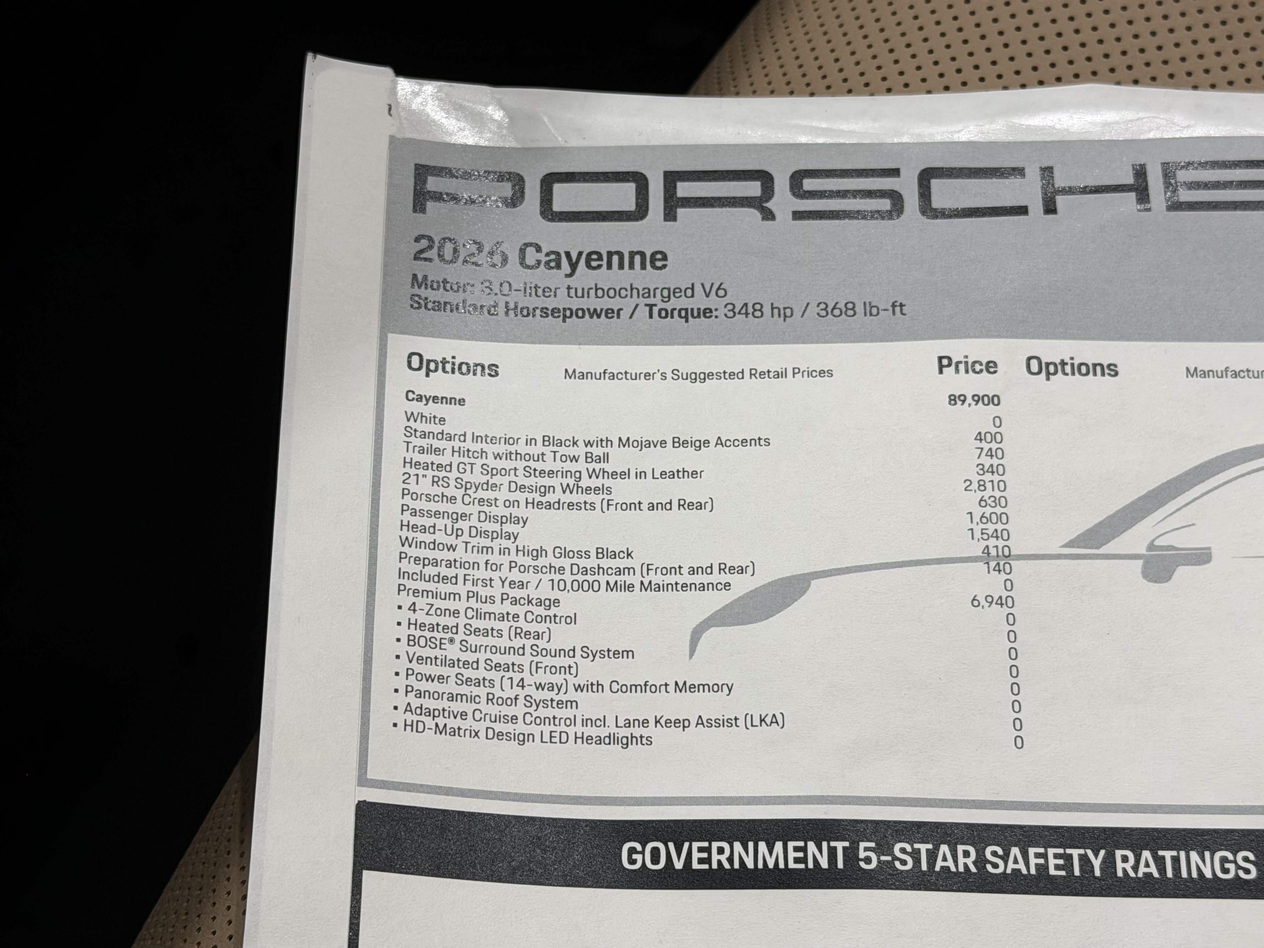 New 2026 Porsche Cayenne AWD/4WD image 60