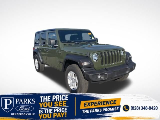 Used 2022 Jeep Wrangler Unlimited Sport AWD/4WD image 1