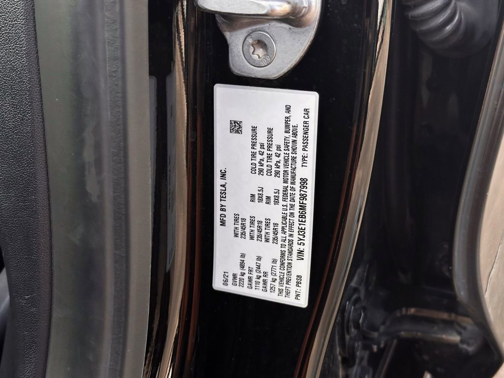 Used 2021 Tesla Model 3 Long Range AWD/4WD image 25