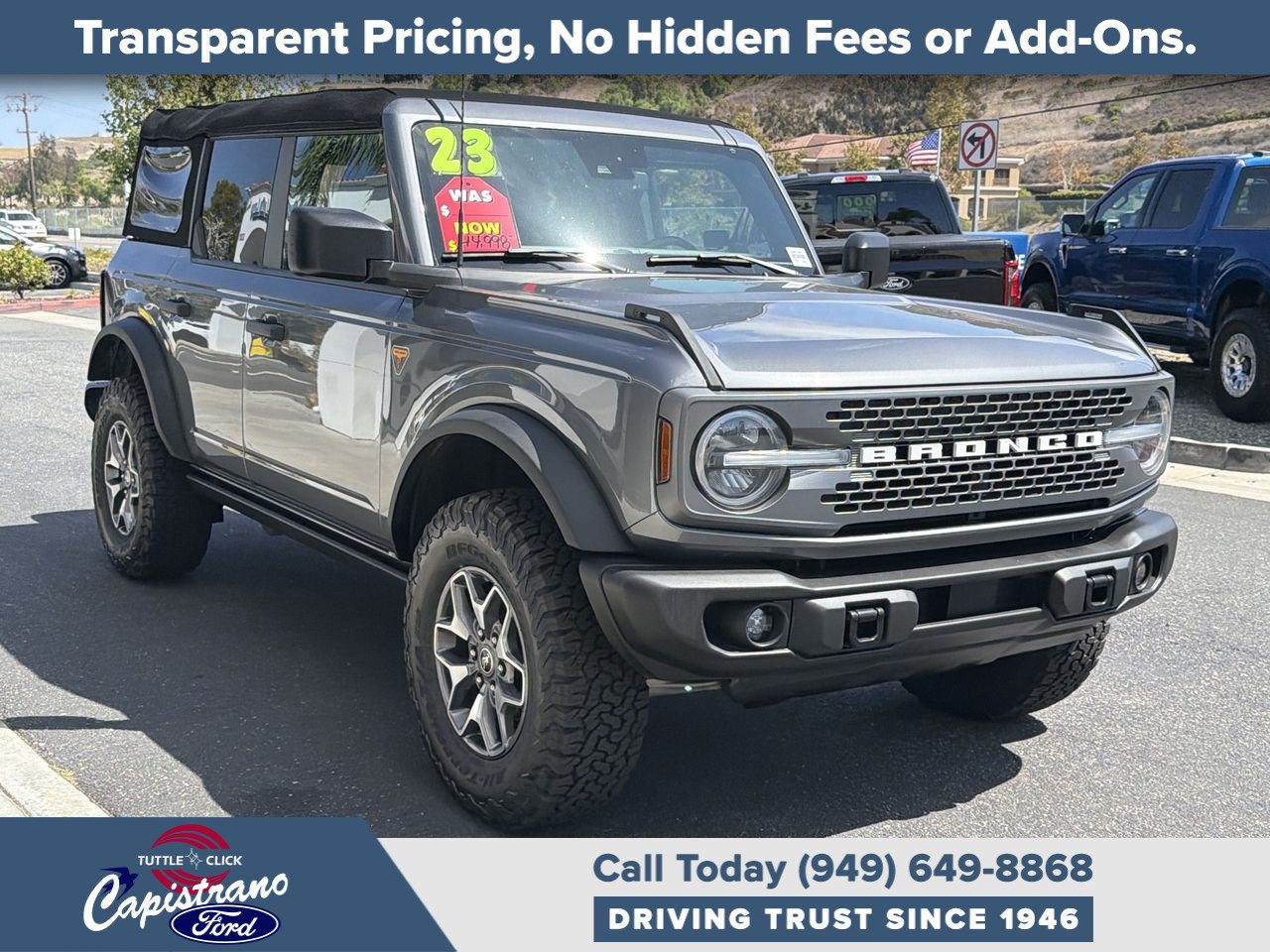 Used 2023 Ford Bronco Badlands AWD/4WD image 9