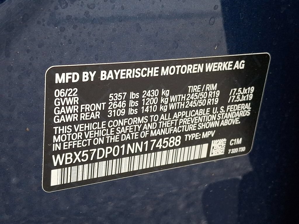 Used 2022 BMW X3 xDrive30i w/ Convenience Package w/ZPA AWD/4WD image 28