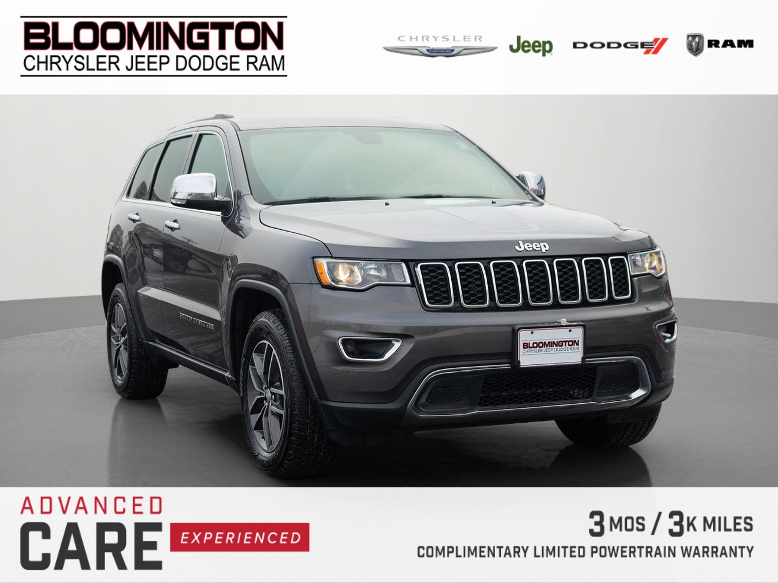 Used 2018 Jeep Grand Cherokee Limited w/ Trailer Tow Group IV