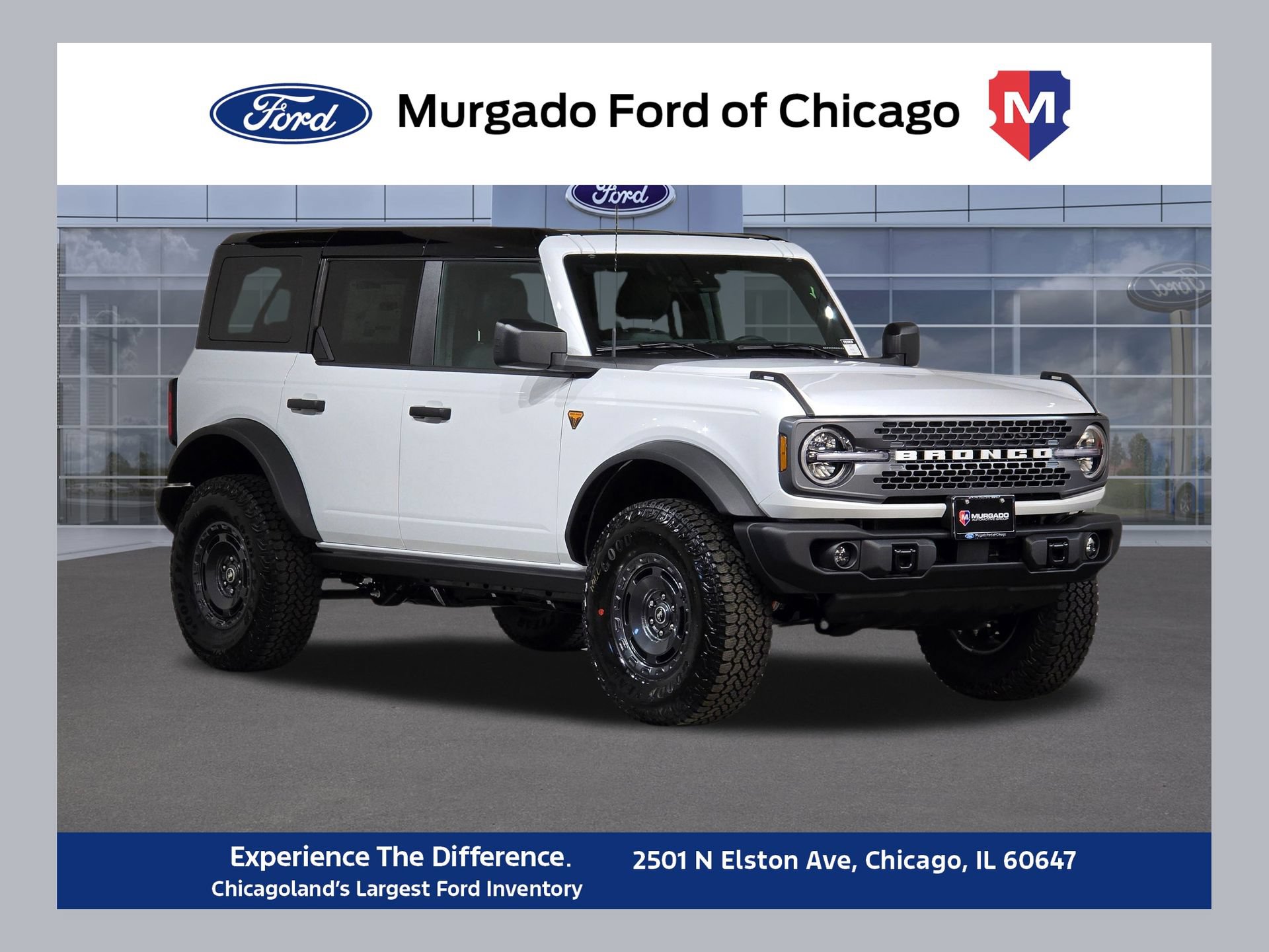 New 2025 Ford Bronco Badlands w/ Sasquatch Package AWD/4WD 360° Tour