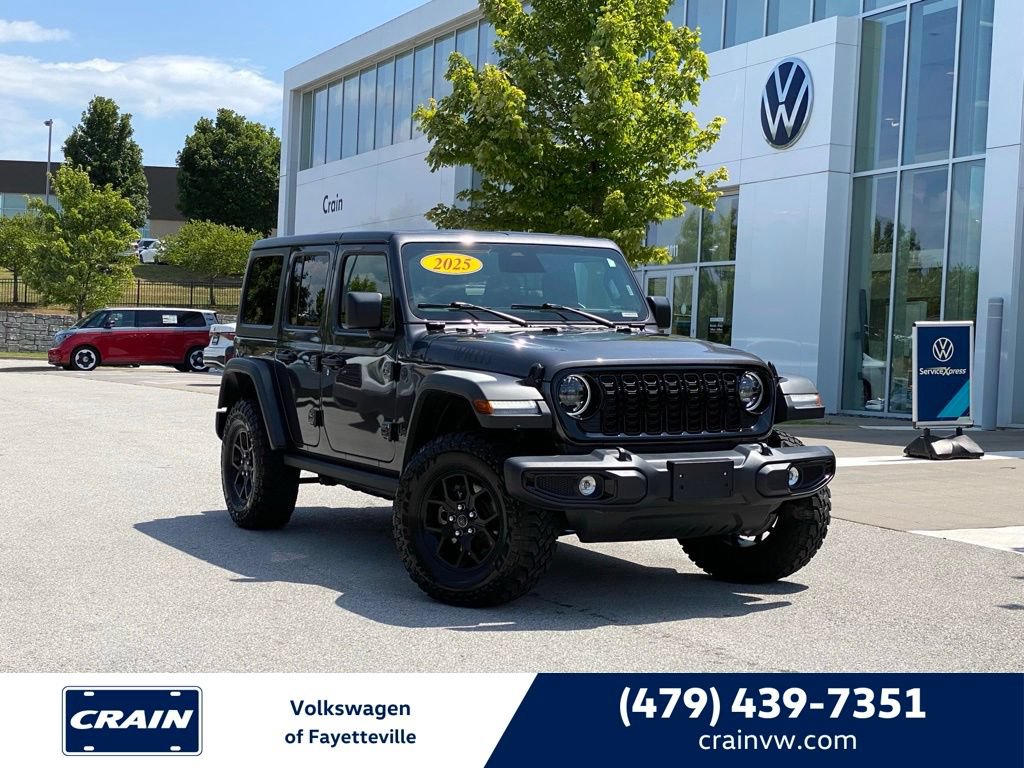 Used 2025 Jeep Wrangler Unlimited Sport