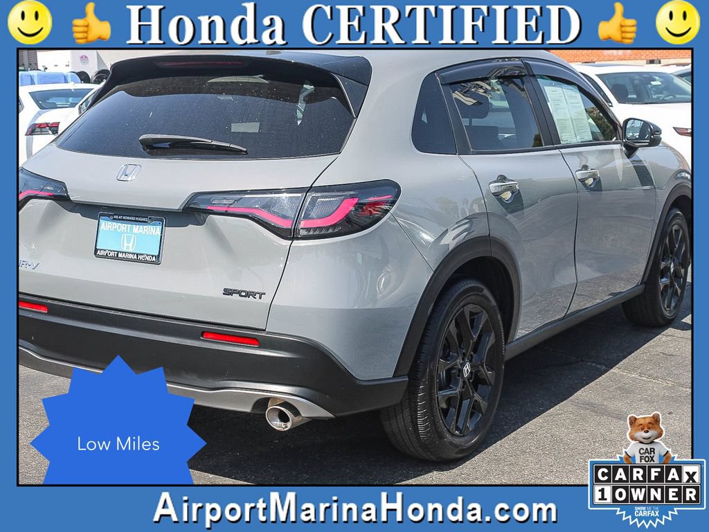 Certified 2024 Honda HR-V Sport image 12