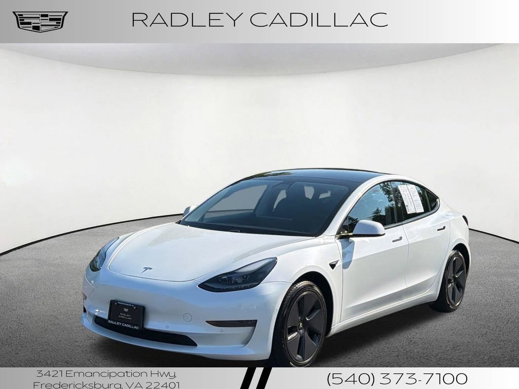 Used 2021 Tesla Model 3 Long Range AWD/4WD image 1
