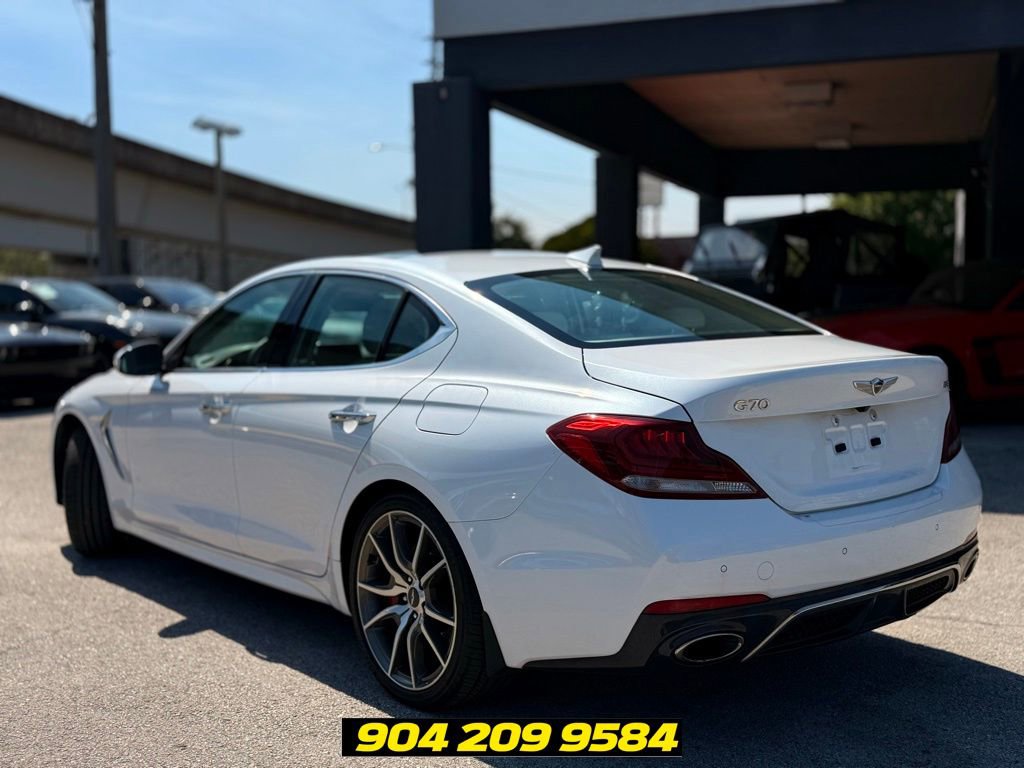 Used 2019 Genesis G70 3.3T Advanced w/ Elite Package RWD image 3